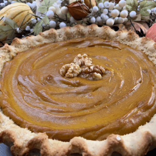 Plant-Based 101 - No Bake Pumpkin Pie